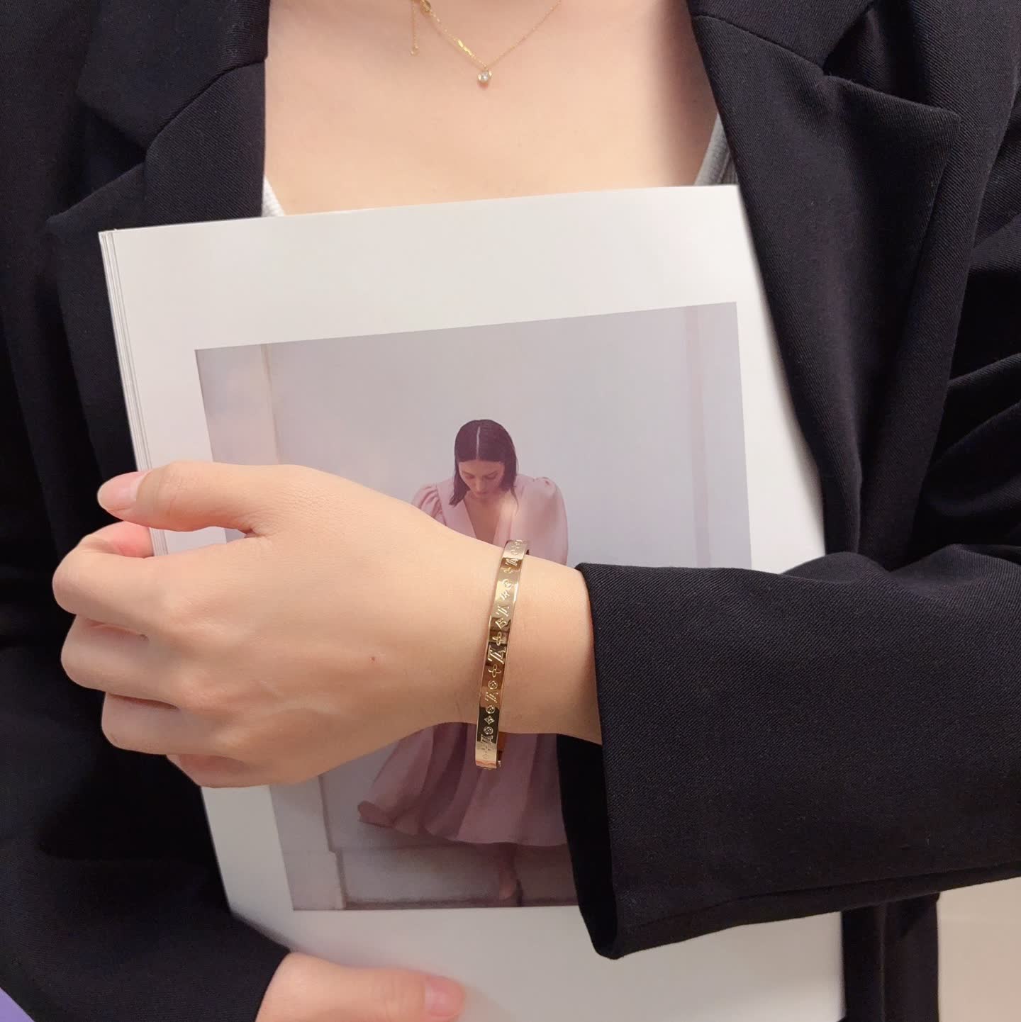 Louis Vuitton Monogram Ring Bracelet